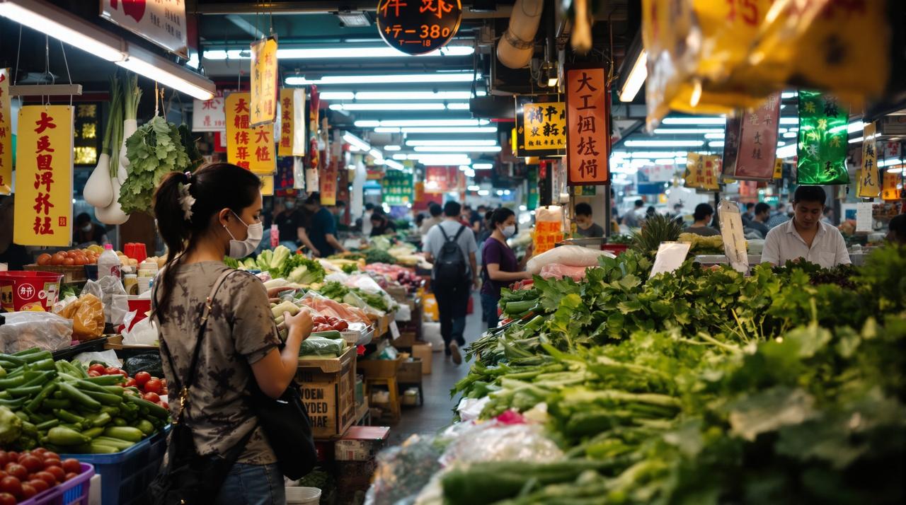 黑料吧 - 某顶流女星素颜逛菜市场被偶遇，接地气形象获网友一致好评